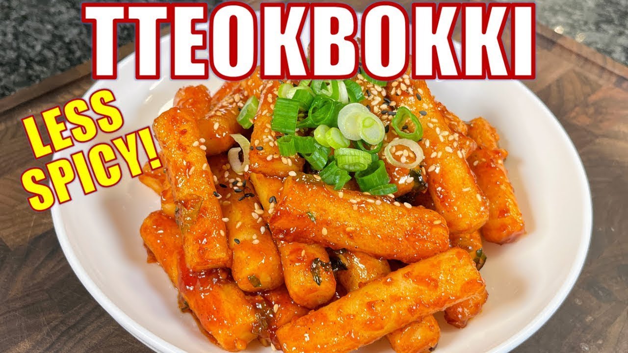 Tteokbokki: Dreamy Sweet & Spicy Korean Rice Cakes · i am a food blog