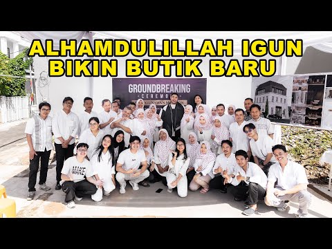 ALHAMDULILLAH IGUN BIKIN BUTIK BARU