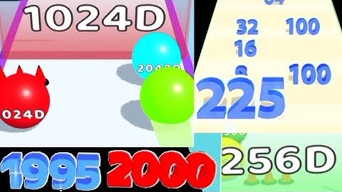 8 Minutes  New Satisfying Asmr Math Gameplay - Number Run Vs Epic Ball 3D Infinity Vs Number Master