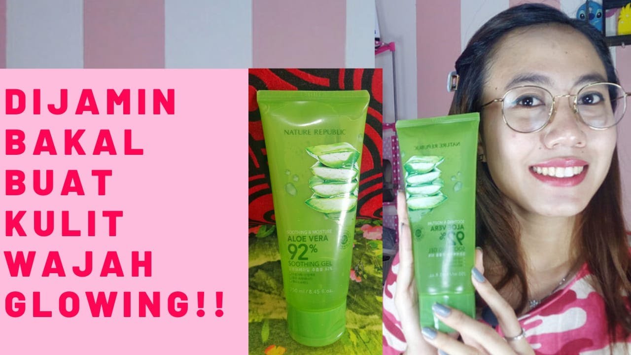 Nature Republic Aloe Vera Soothing Gel , DIJAMIN Bikin  