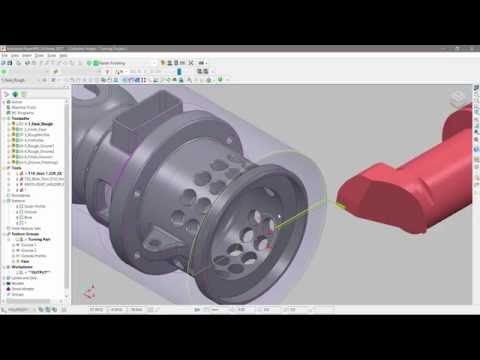 Autodesk PowerMill 2017 - What's New - Turning Video