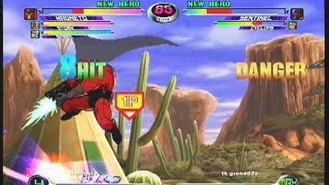 MvC2: Magneto/Spiral Vortex Reset Sequence