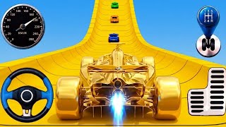 Impossible Crazy Cars Mega Ramp |Extreme Car Stunts Racing Driver Master Simulator Gameplay #racing screenshot 4