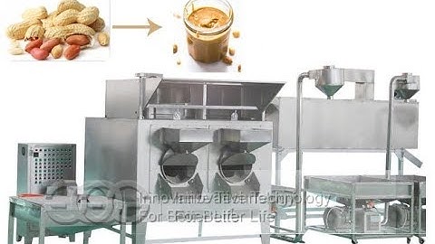 Peanut Butter Production line|Automatic Groundnut Paste Making Machine