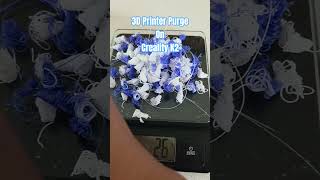 Creality K2 Multi color print purge