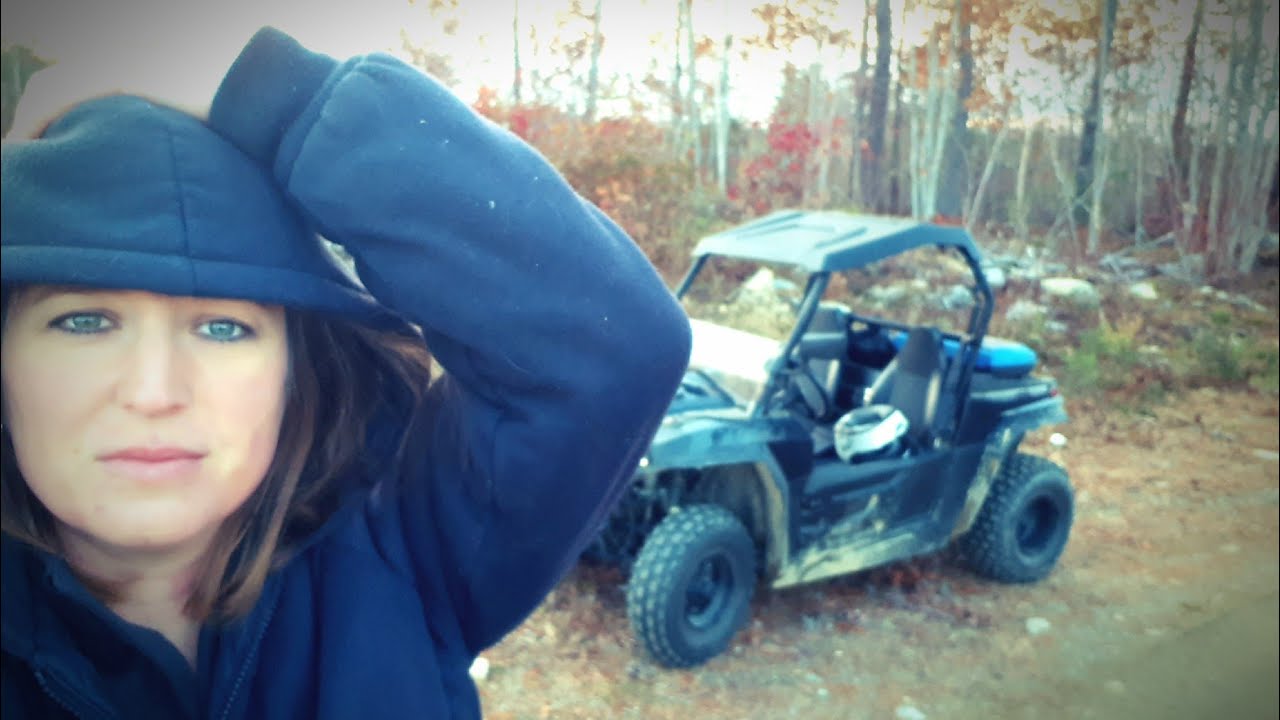 STRANDED In The Woods (w/ Coyotes). Solo ATV Rip gone WRONG! - YouTube