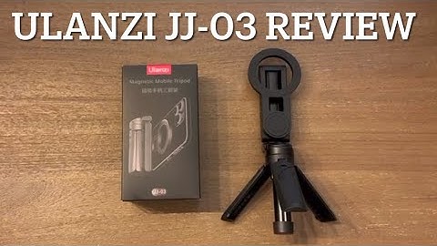REVIEW: ULANZI JJ-03 Tripod, Selfie-Stick, MagSafe Phone Grip (3-in-1)