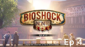 BioShock Infinite | Blind Playthrough Part 4 -  Airship Mayhem!