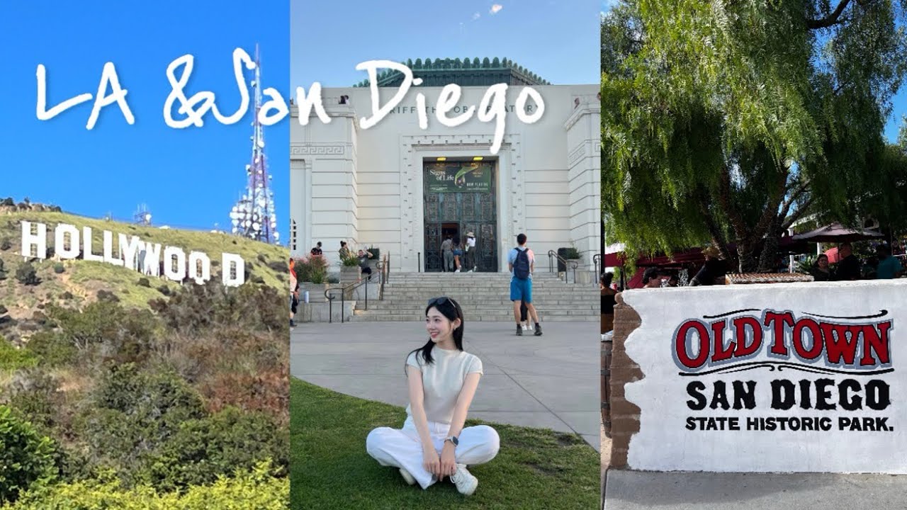🇺🇸 La & 샌디에고 vlog | 첫 해외여행 | 미국 서부 여행 | 디즈니랜드 | 유니버셜스튜디오 | 조슈아트리투어