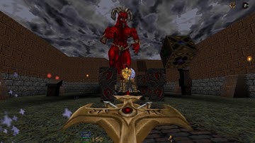 Hexen II - Final Boss Eidolon Fight (Paladin, Adept difficulty)