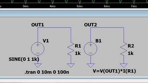 LTspice Behavioral Voltage Sources