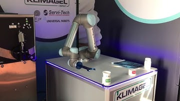 Cobot (collaborative robot) serving Ice-cream | קובוט (רובוט קולבורטיבי) שמגיש גלידה
