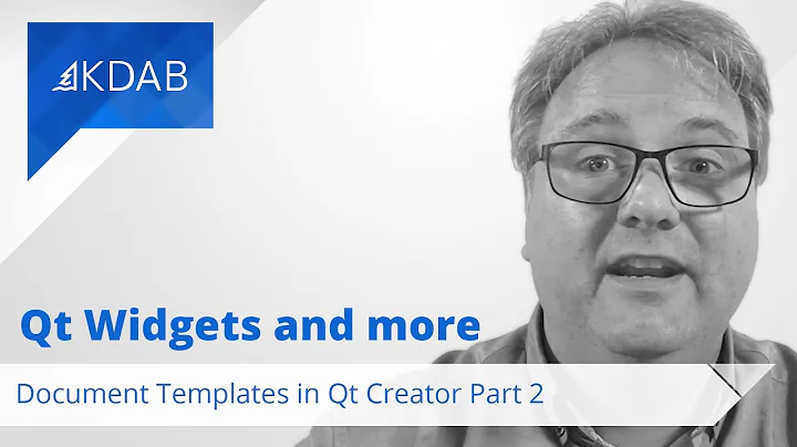Document Templates in Qt Creator - Part 2