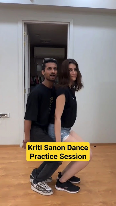 Kriti Sanon Dance Practice Session #kritisanon #bollywoodsongs