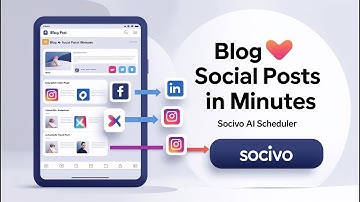 Automate Blog Posts into Social Media Posts with Socivo AI | Social Media Scheduler