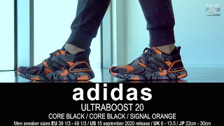 ultraboost 20 core black signal green