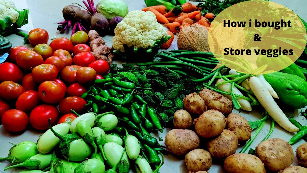 Vegetables shopping Haul // How i store the vegetables / காய்கறிகளை