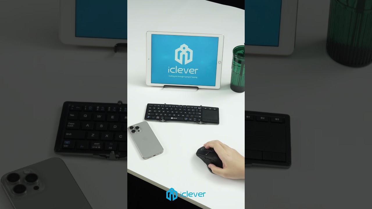 Iclever Md360 Multi-Device Wireless Mouse (Bluetooth 2.4g)