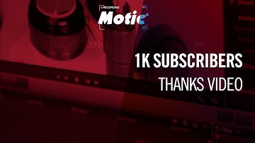 1K subscribers ❤️ Thanks video | by Motic Europe