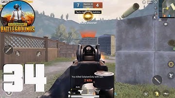 PUBG Mobile - Gameplay Part 34 - UZI TDM Warehouse(iOS, Android)