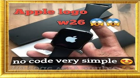 Apple logo in W26 || no code simple || 😱😱