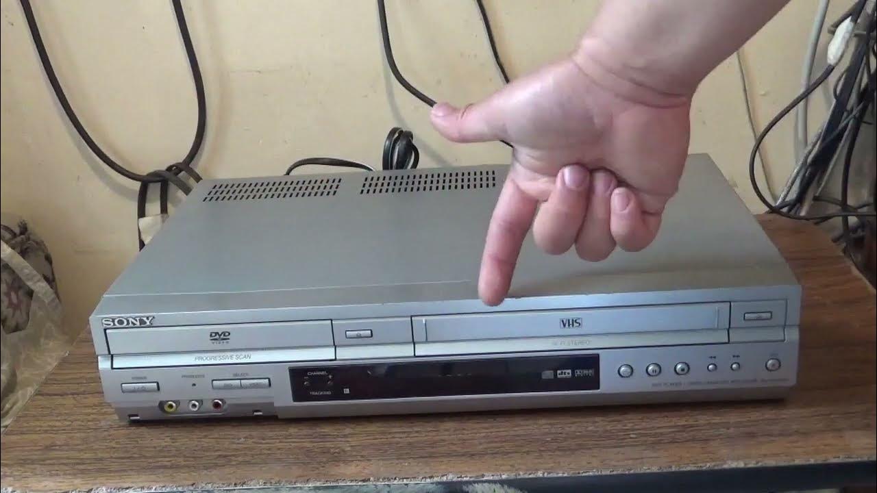 DVD-VHS player Sony SLV-D350P (03) 