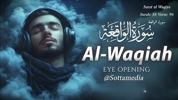 Best Relaxing Quran | Surah Waqiah سورة الواقعة | Amazing Voice | ► Surah Al-Waqiah► Ayah: 1-96► 56