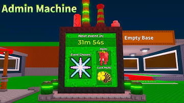 The New Admin Machine Has Arrived in Steal a Brainrot