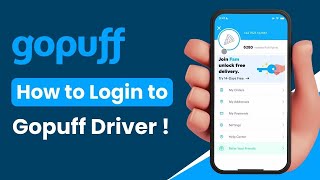 How to Log In Gopuff Driver !