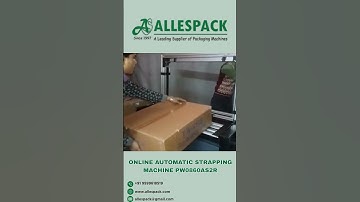 ONLINE AUTOMATIC STRAPPING MACHINE PW0860AS2R 2