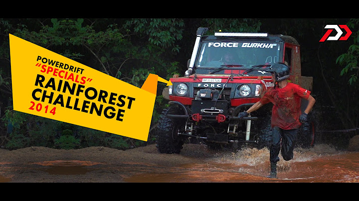 PowerDrift Specials: Rain Forest Challenge India 2014