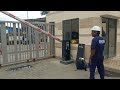 Hikvision boom barrier installed for entry and exit. Call +91 9773936763