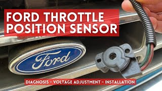 Weird Drivability? DIY Throttle Position Sensor Repair  19871997 OBS Ford 5.0L TPS