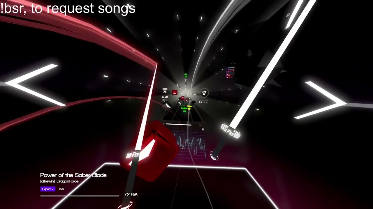 (non shorts ver) beat saber rage lol