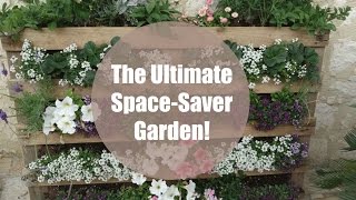 HOW TO MAKE A GARDEN WITH A PALLET - English Subtitles