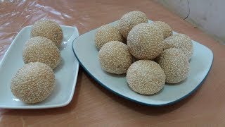 Onde onde # Resep Cara Membuat Onde onde Garing di luar Empuk Di Dalam