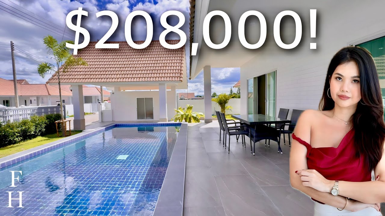 6,800,000 THB ($208,000) New Pool Villa for Sale in Hua Hin, Thailand
