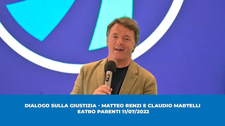 Dialogo sulla Giustizia - Matteo Renzi e Claudio M...