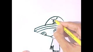 ufo easy draw beginners
