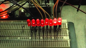 Leds sequencer using python 3 Raspberry pi