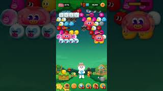 LINEバブル2 1659 スーパーハード 中ボス 黄金コニー 初挑戦クリア