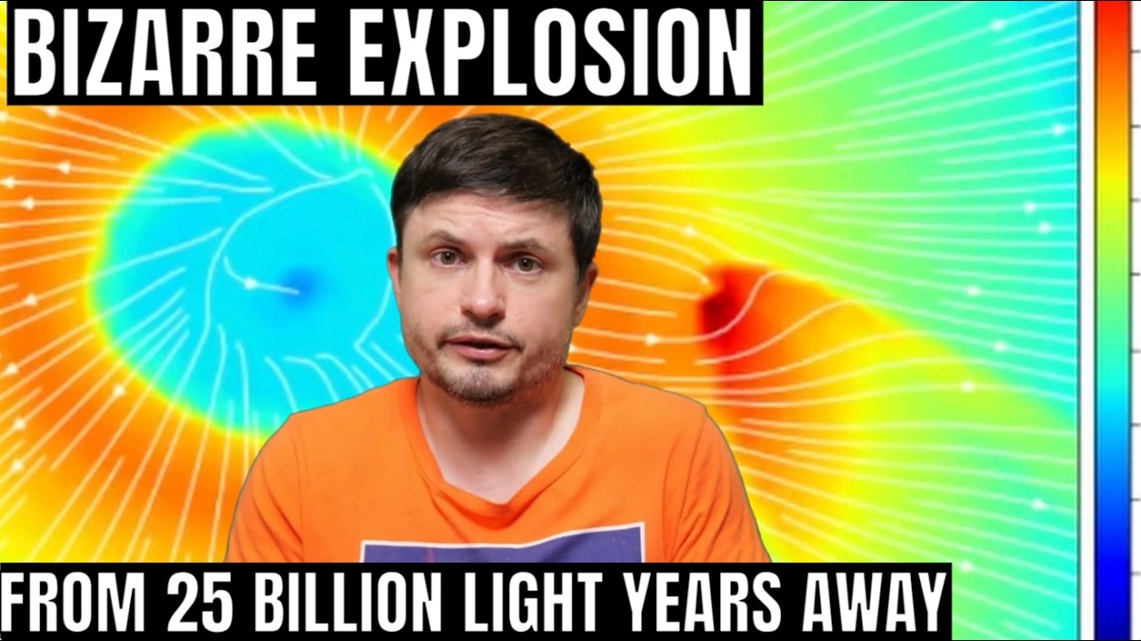 Thumbnail for “Explosion from 25 Billion Light Years Away Was Really Bizarre”.