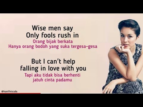 Arti lirik cant help falling in love with you