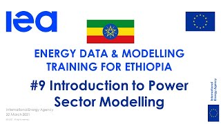 IEA Training for Ethiopia on statistics and modelling: Introduction to power sector modelling