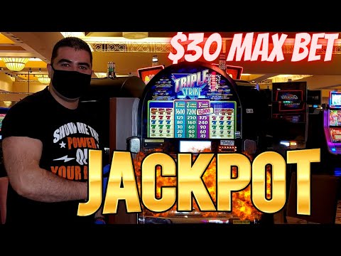 High Limit 3 Reel Slot Machine Handpay Jackpot - $30 MAX BET | Live Slot Play At Casino