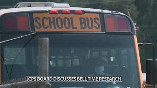 JCPS continues conversation on changing starting bell times