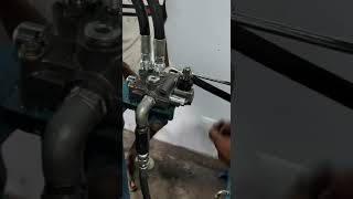 Cara Stel Tekanan Hidrolis  Pada Stick Valve