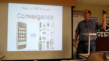 HHC 2012: Tablets vs. HP Calculators