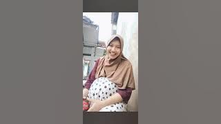 bumil 9 bulan berhijab cantik
