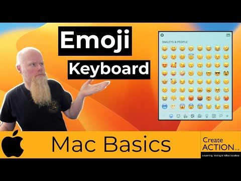 Emoji Keyboard on your Apple Mac!